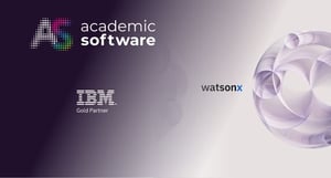 Academic Software werkt samen met IBM watsonx: AI voor het onderwijs
