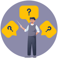 FAQ image cartoon schools