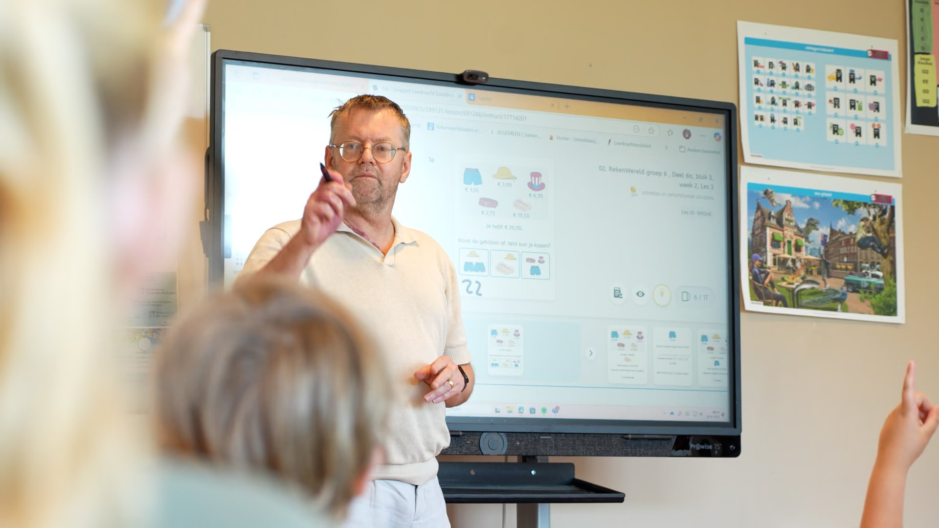 Snappet in de klas met PROWISE Scherm